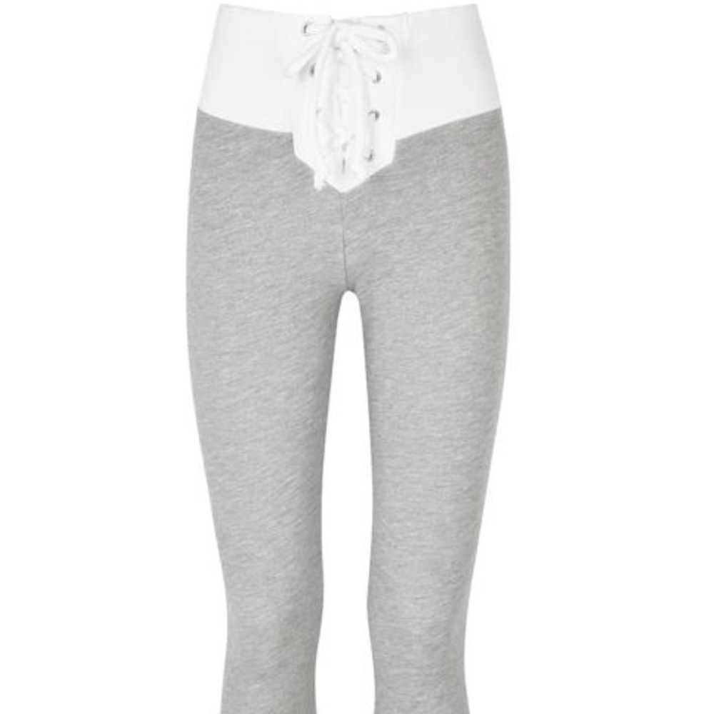 Wildfox Grey & White Joggers